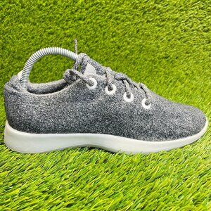 Allbirds Wool Runners Womens Size 10 Gray White Outdoor Walking Shoes Sneakers